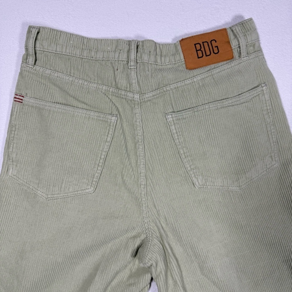 BDG High & Wide Green Corduroy Pants size 29 urban outfitters - Picture 6 of 9